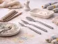 Preview: Edelstahl Spatel -  3 Stk. für Kosmetik, DIY & Handwerk